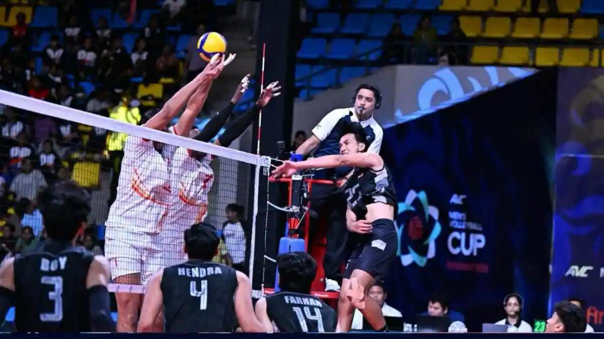 Bangkit dari Kekalahan, Timnas Voli Indonesia Hadapi India di Semifinal AVC Men's