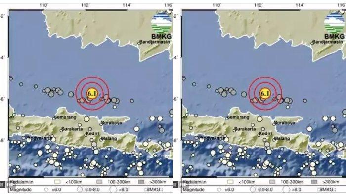 Gempa Kembali Guncang Tuban Jatim