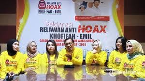 Tim Paslon Malang Mulai Keluhkan HOAX