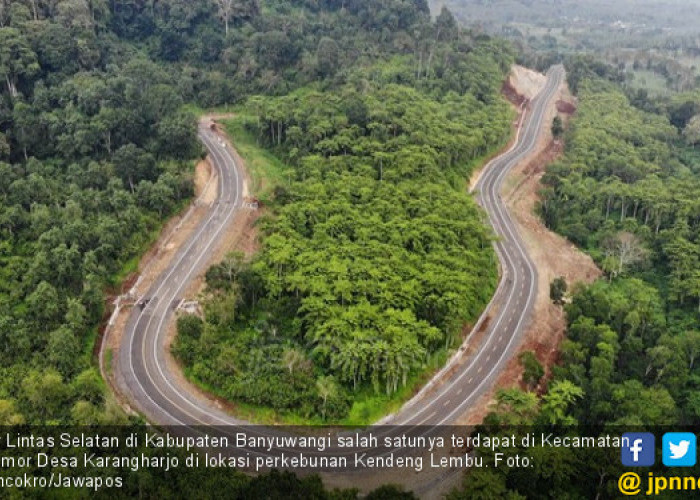 Pembangunan Jalur Pantai Selatan Sisi Banyuwangi Bakal Berlanjut Tahun Ini