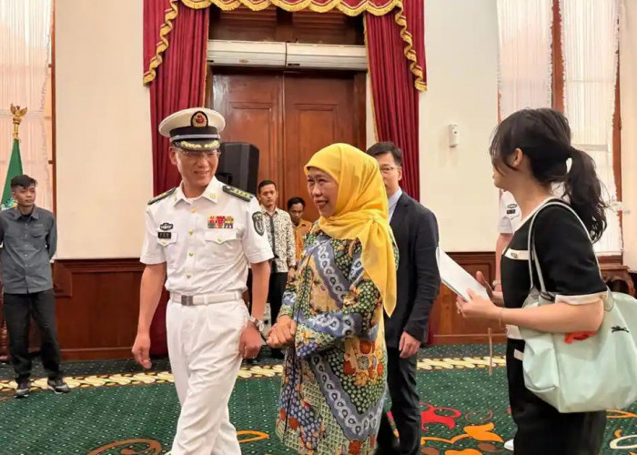 Jatim Bidik Transfer Teknologi Maritim dari China, Khofifah Soroti Peran Strategis Surabaya