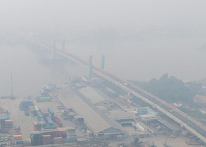 BMKG Ungkap Udara Palembang Masuk Kategori Hitam, Asap Karhutla Mulai Ancam Warga