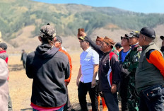 Api Meluas 520 Hektare, Pemadaman Karhutla Bromo Berpacu dengan Arah Angin