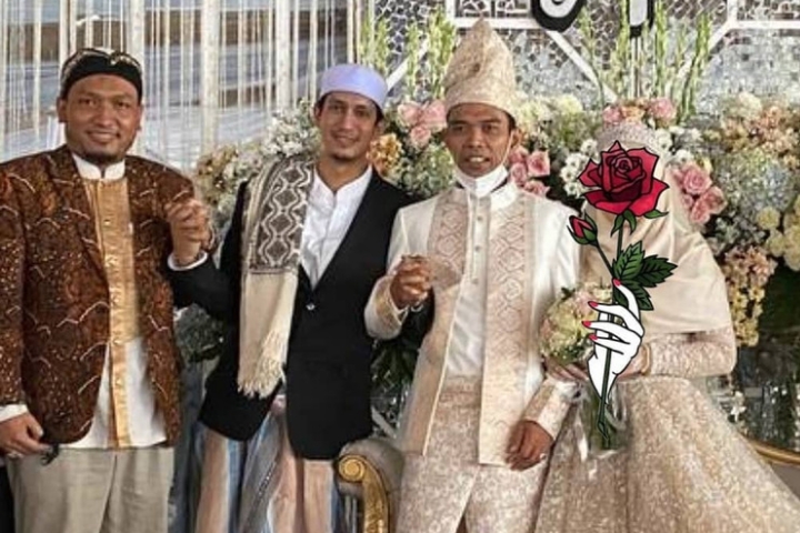 Di Resepsi Nikahan UAS, Habib Anies Shahab dari Lawang Juga Hadir