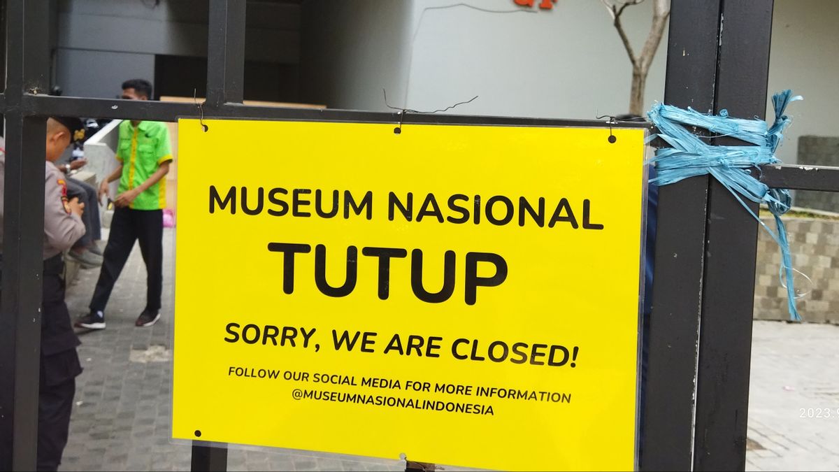 Museum Nasional Indonesia Ditutup Selama Setahun