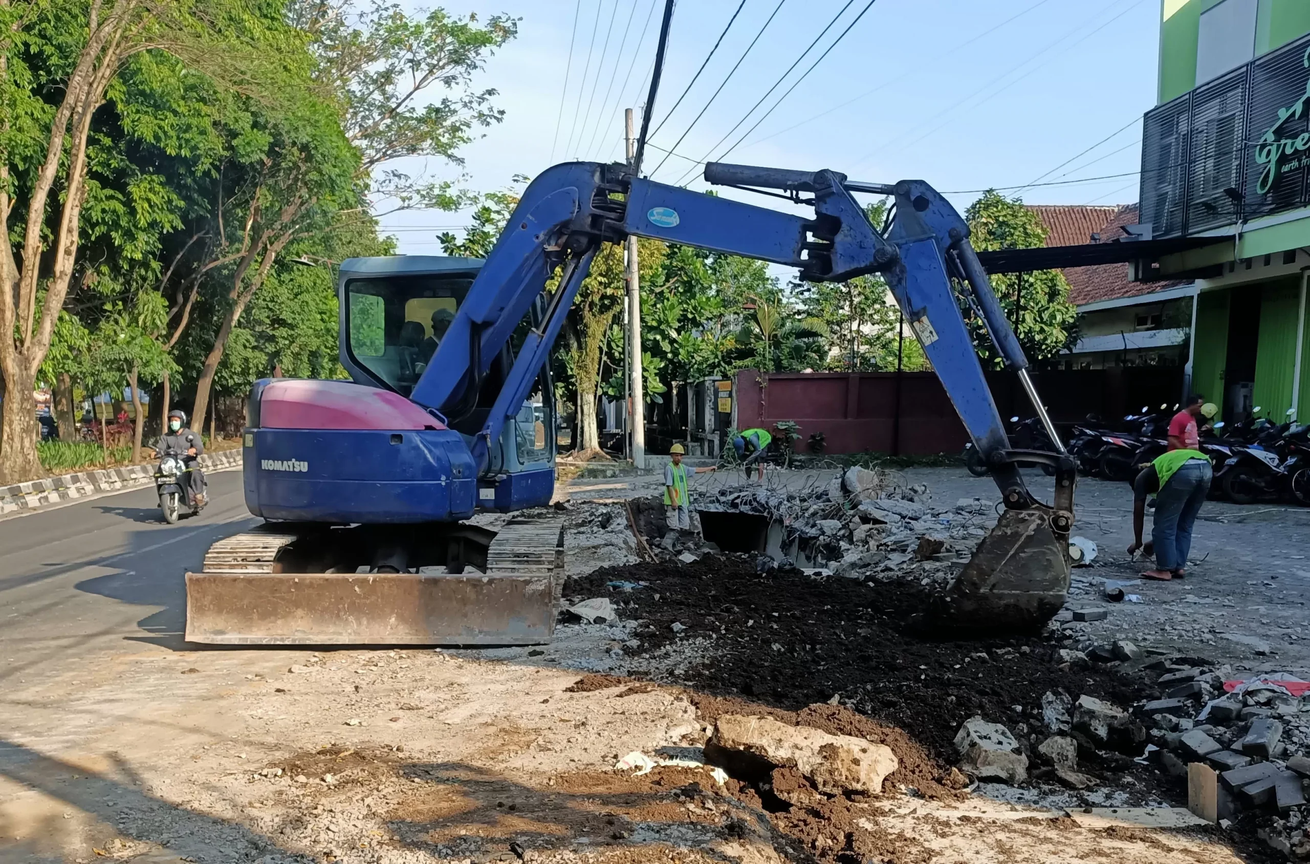 Ditengah Fokusnya Pemkot Perbaikan Drainase Ada Kendala 