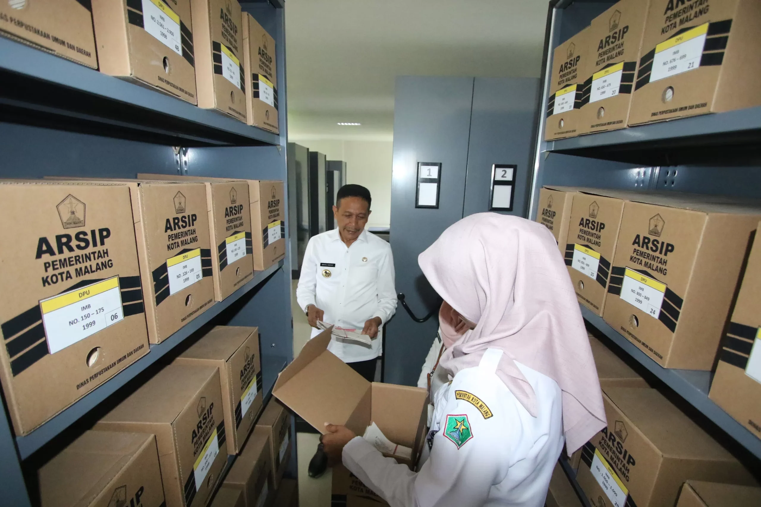 Depo Arsip Kota Malang Yang Baru Diresmikan Menyimpan 52 Ribu Arsip Milik Perangkat Daerah 