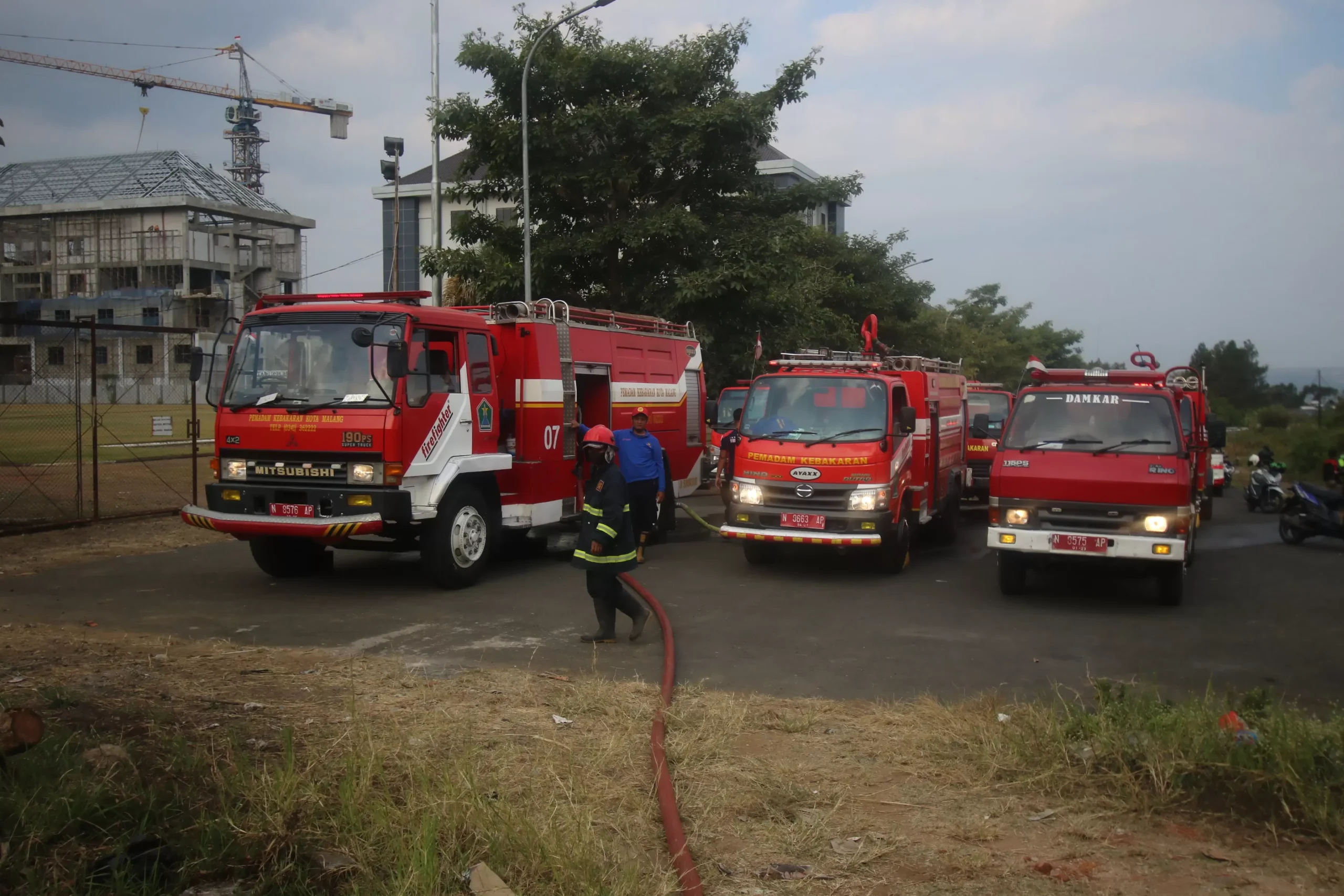 Fasilitas Pendukung Damkar Kota Malang Butuh Tambahan 2 Unit Mobil Tangki