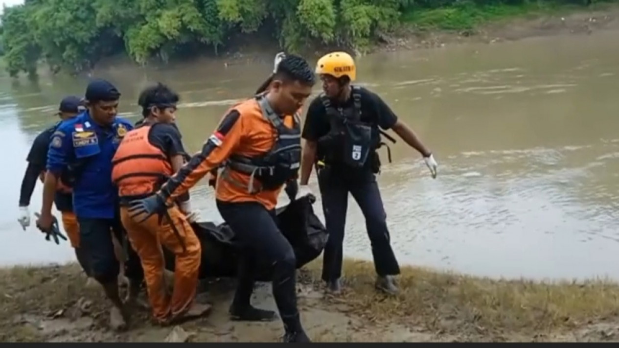 Tim SAR Gabungan Sudah Menemukan Korban Yang Tenggelam Di Sungai Bengawan Solo