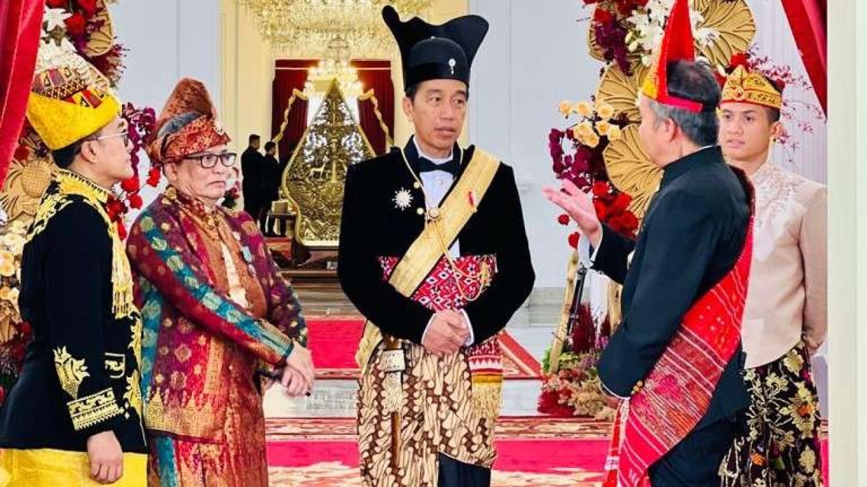 Presiden Jokowi Sampaikan Tahun Ini Sebagai Upacara Terakhirnya Di Istana Merdeka