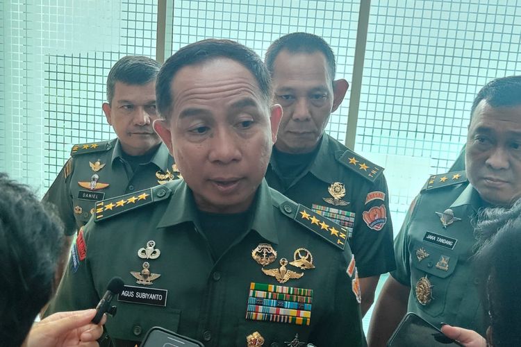 KSAD Jenderal Agus Subiyanto akan Lakukan Tes Calon Panglima TNI Hari Ini