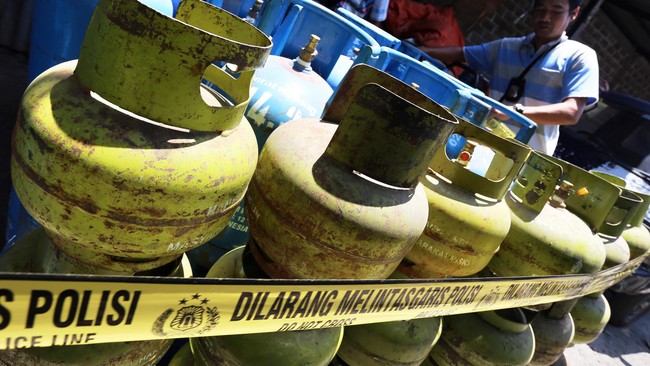 Gudang Pengoplosan Lpg 3 Kg Di Medan Digerebek