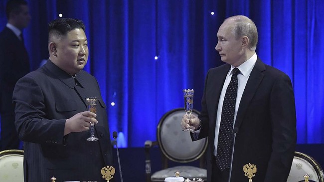 Putin Klaim Korea Utara Mendukung Rusia Atas Invasinya Ke Ukraina