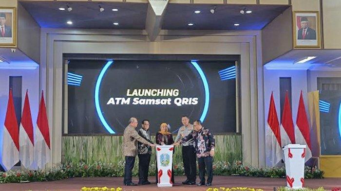 Bapenda Jatim Luncurkan ATM Samsat Qris