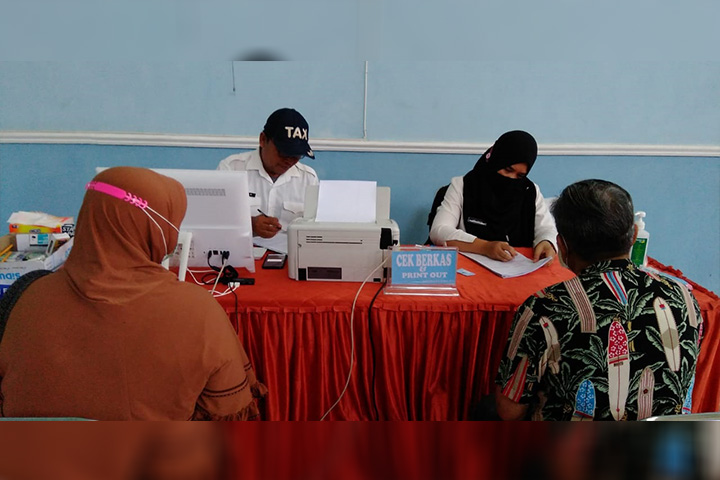 Bapenda Sambang Kelurahan Disambut Antusias Warga Jatimulyo