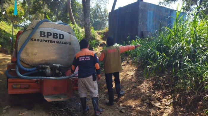 Jutaan Liter Air Masih Didistribusikan Bpbd Kab Malang Untuk Wilayah Yang Terimbas Musim Kemarau 