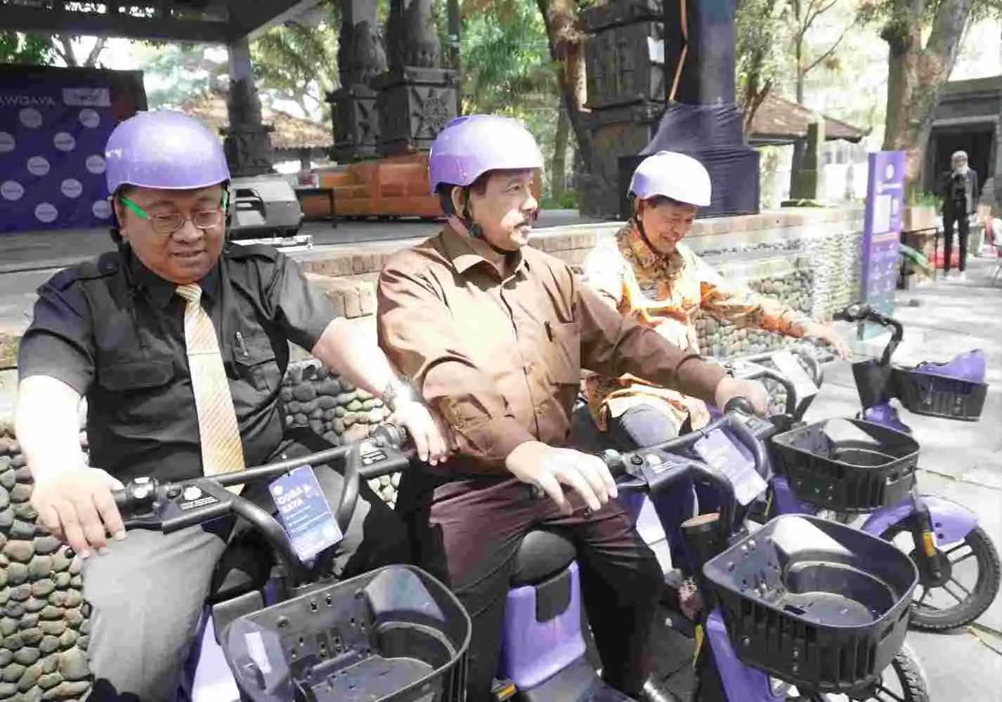 Salah Satu Kampus di Malang Usung Konsep Ramah Lingkungan Dengan Sepeda Listrik