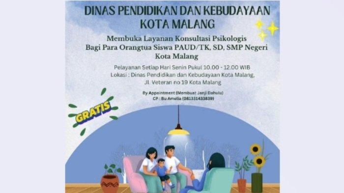 Disdikbud Buka Layanan Psikologi Gratis Buat Orang Tua Siswa