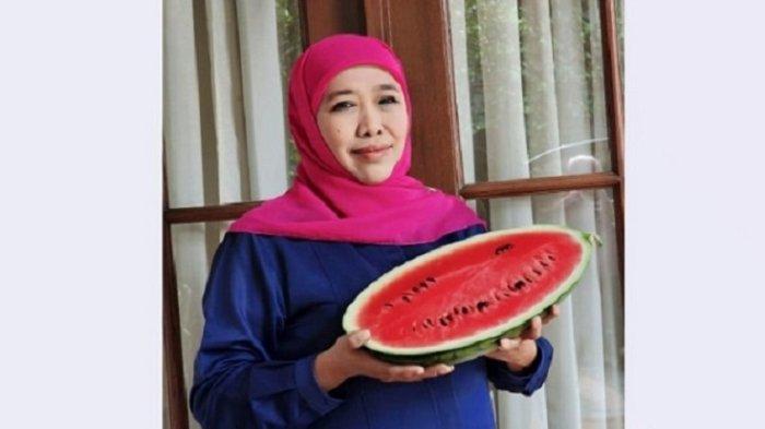 Gubernur Jatim Unggah Foto Profil Instagram Dengan Menunjukan Dukungannya Untuk Palestina