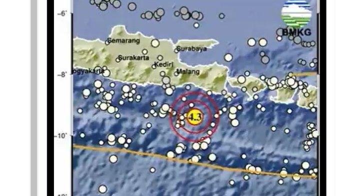 Gempa Bumi 4.3 Magnitudo Mengguncang Jember Jawa Timur