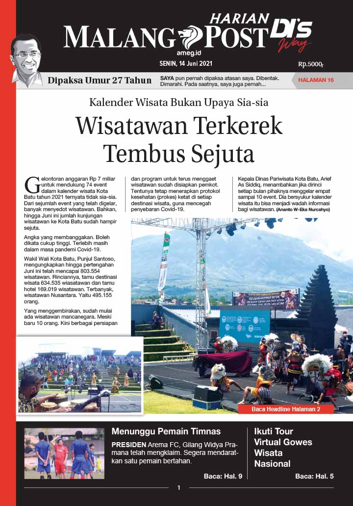 HARIAN DI’S WAY MALANG POST 14 JUNI 2021