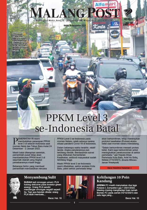 HARIAN DI’S WAY MALANG POST 8 DESEMBER 2021