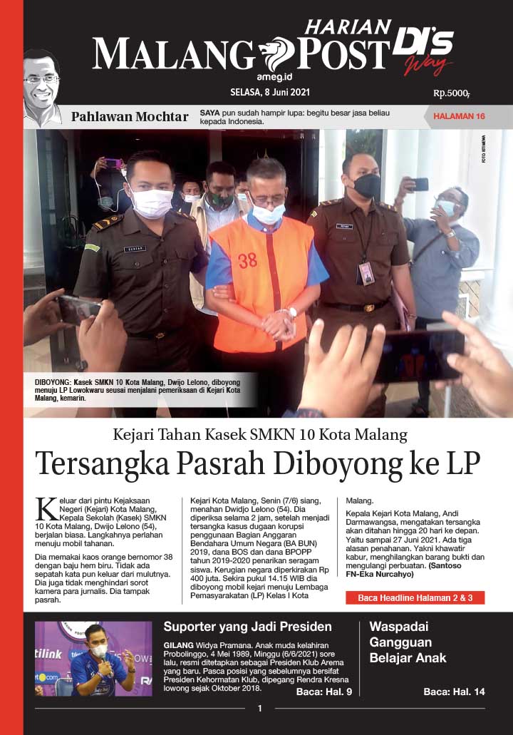 HARIAN DI’S WAY MALANG POST 8 JUNI 2021