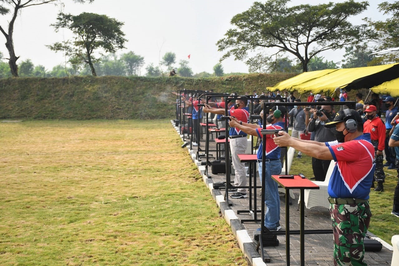 Danpuspenerbal Juanda Ciptakan Soliditas TNI Lewat Lomba Menembak