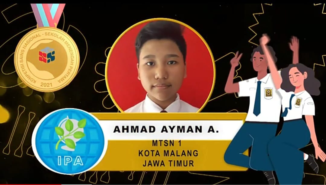 Diasah Soal Olimpiade di Kelas Awal, Pelajar MTsN 1 Kota Malang Raih 2 Emas KSN