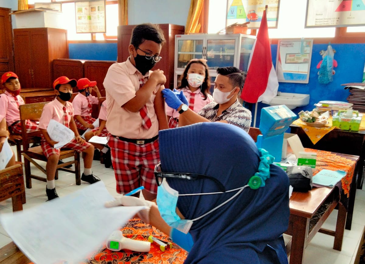 Vaksinasi Anak di Kabupaten Malang Baru 15,1 Persen