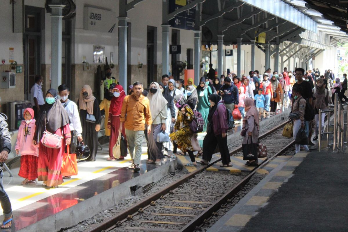 Arus Mudik KA Jarak Jauh Diprediksi Terjadi H-2 Libur Nataru