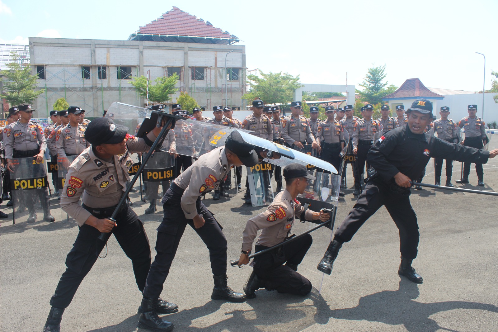 Ratusan Personel Polres Sumenep Diterjunkan Amankan Pemilu 2024