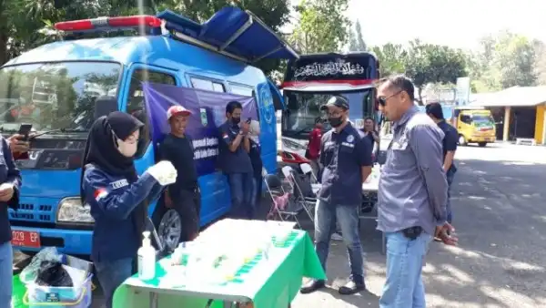 BNN Kabupaten Malang Cek Urine Dadakan Ratusan Sopir