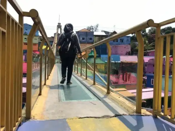 Pemkot Malang Segera Perbaiki Jembatan Kaca Kampung Warna-Warni
