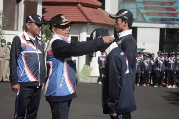 Walikota Malang Lepas Ratusan Atlet yang Bakal Bertanding di Porprov Jatim