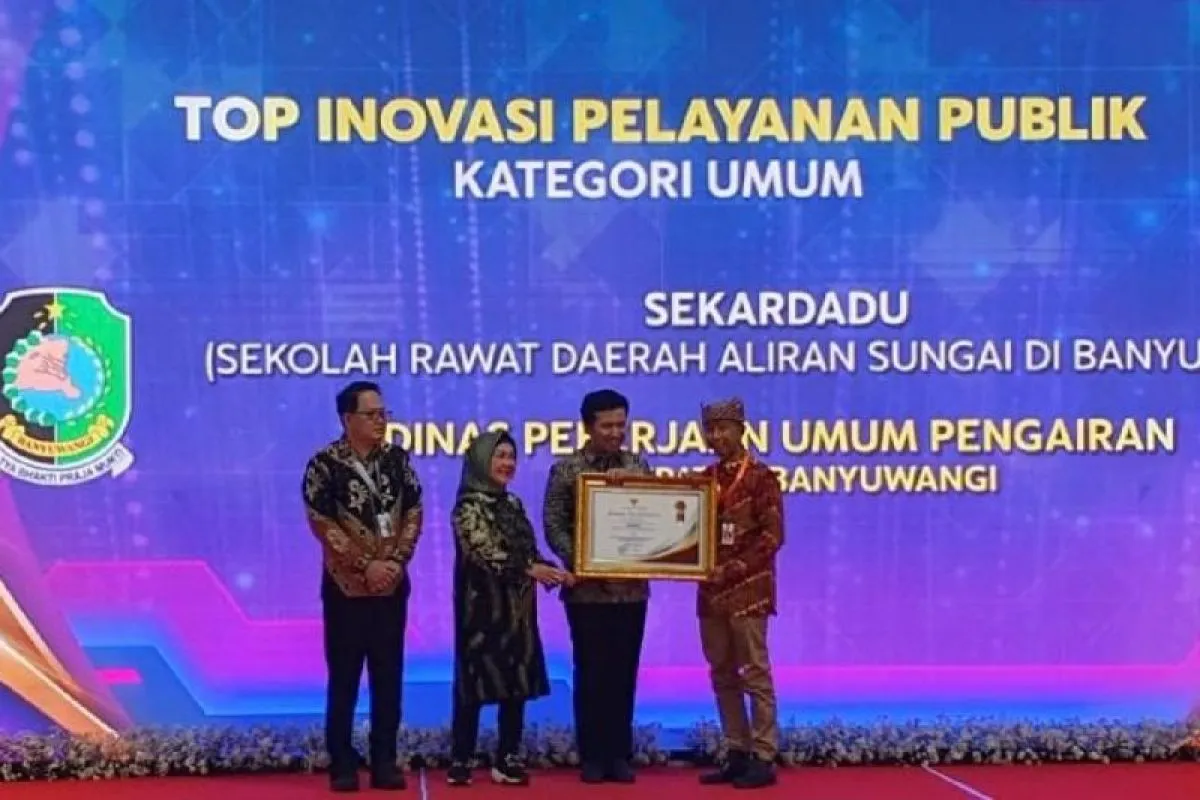 Kabupaten Banyuwangi Raih Penghargaan dari Pemprov