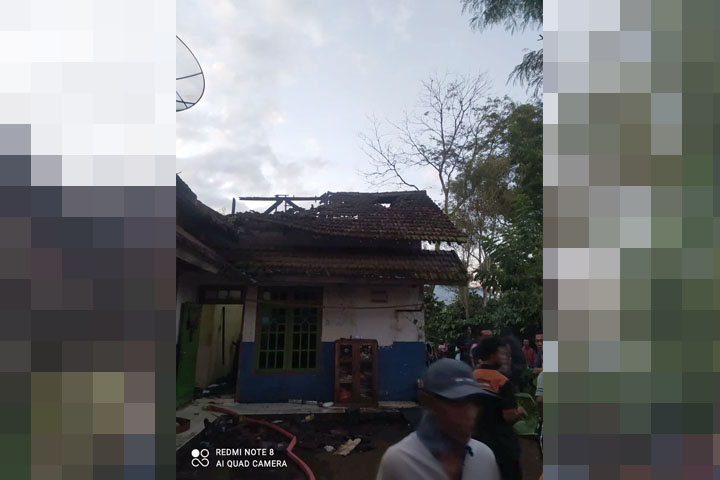 Lupa Matikan Kompor, Rumah Terbakar