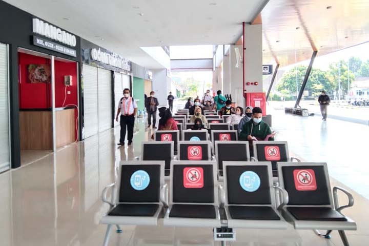 Stasiun KA Malang Sepi