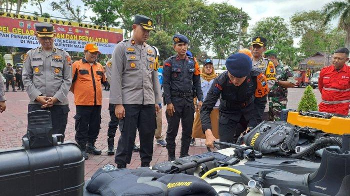 Polres Malang Cek Kesiapsiagaan Hadapi Bencana Hidrometeorologi