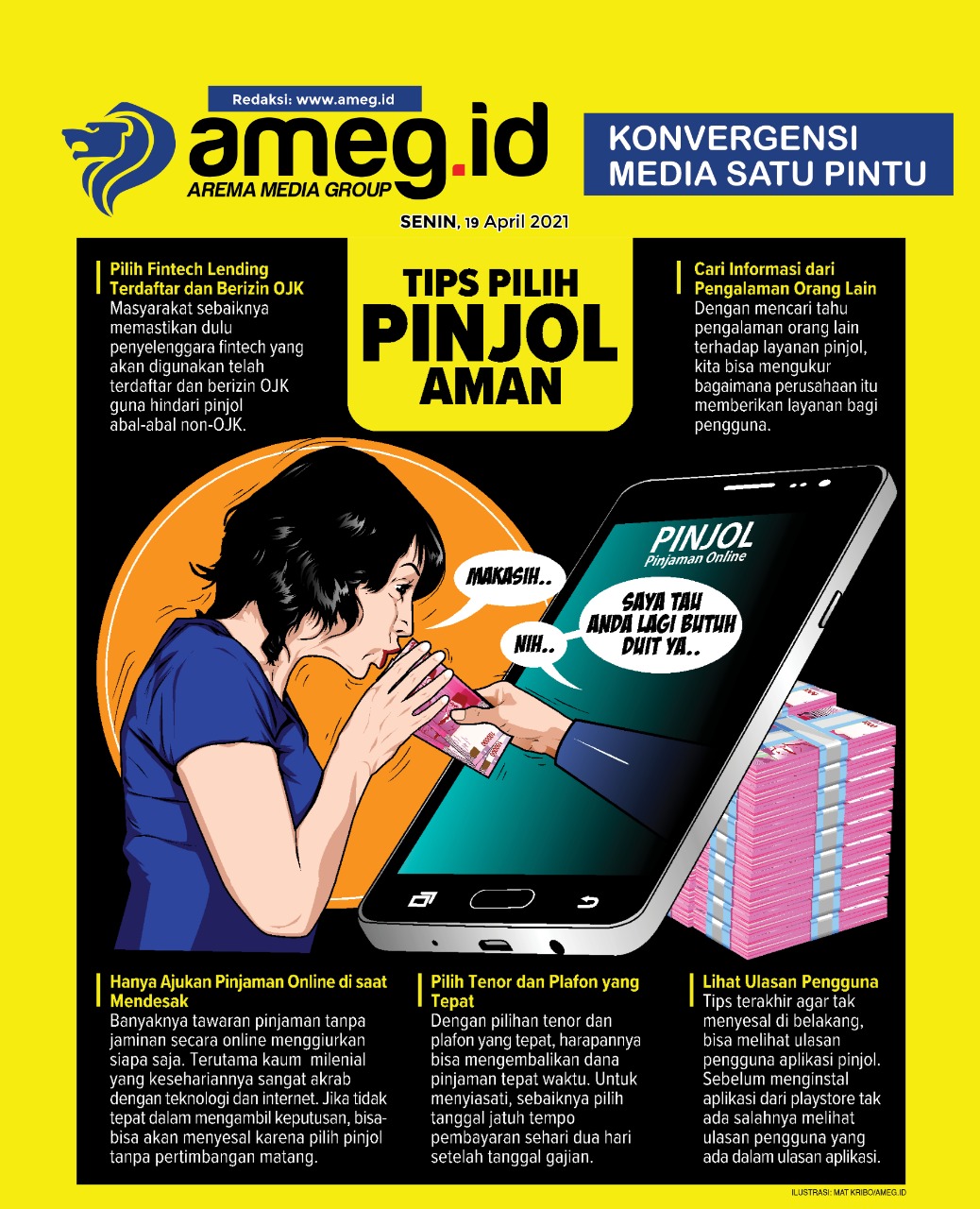 Tips Pilih Pinjol Aman