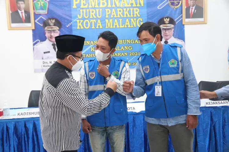 Dishub Kota Malang Melakukan Pembinaan Pada Jukir