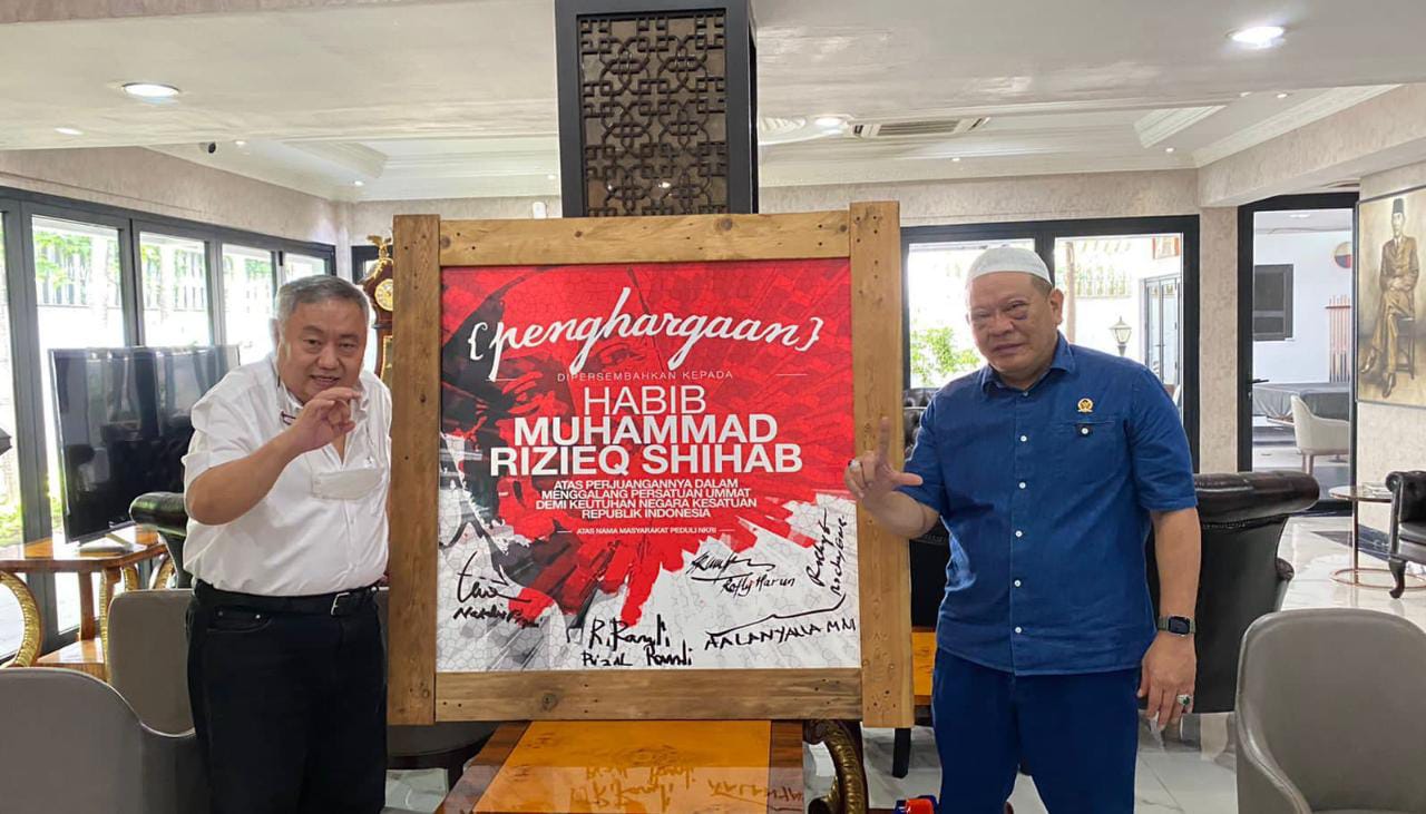 Dukung Penobatan Habib Rizieq Man of The Year, LaNyalla: Tugas Saya Mengayomi