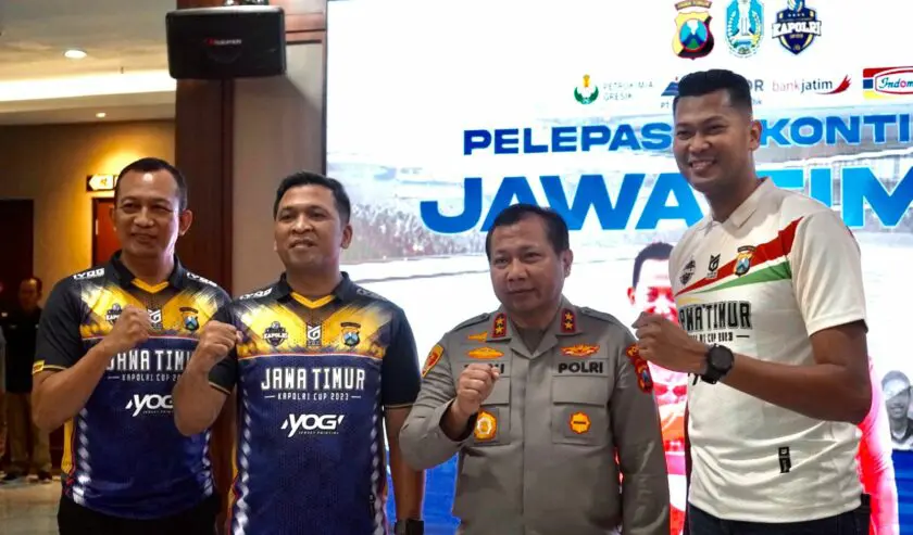 Tim Polda Jatim Target Juara Voli Kapolri CUP 2023