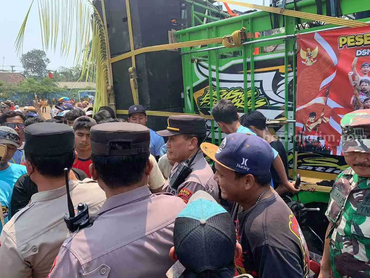  Imbas Battle Sound di Karnaval, 7 Truk di Pranggang Kediri Diamankan