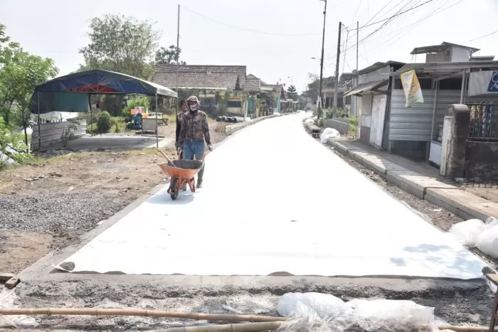 Proyek Betonisasi Kabupaten Sidoarjo Capai 36 Persen