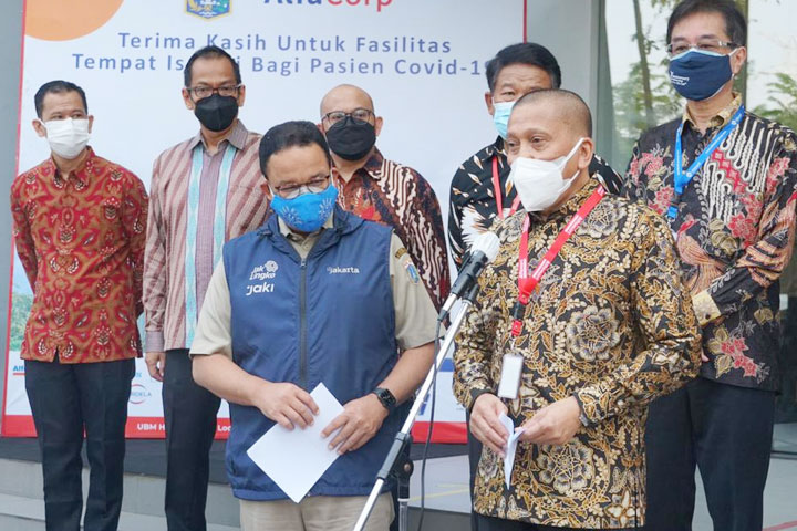 AlfaCorp Siapkan Gedung Isolasi Pasien Covid