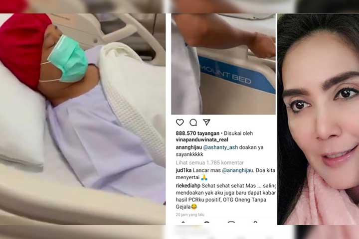 Anang Hermanyah Sakit, Rieke Diah Pitaloka Posting Positif Covid-19