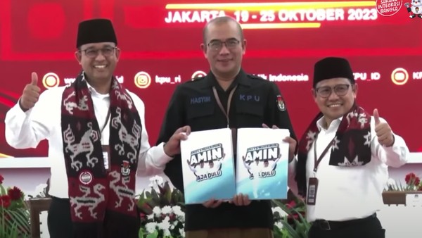 Anis Dan Muhaimin Resmi Jadi Pasangan di Pilpres 2024