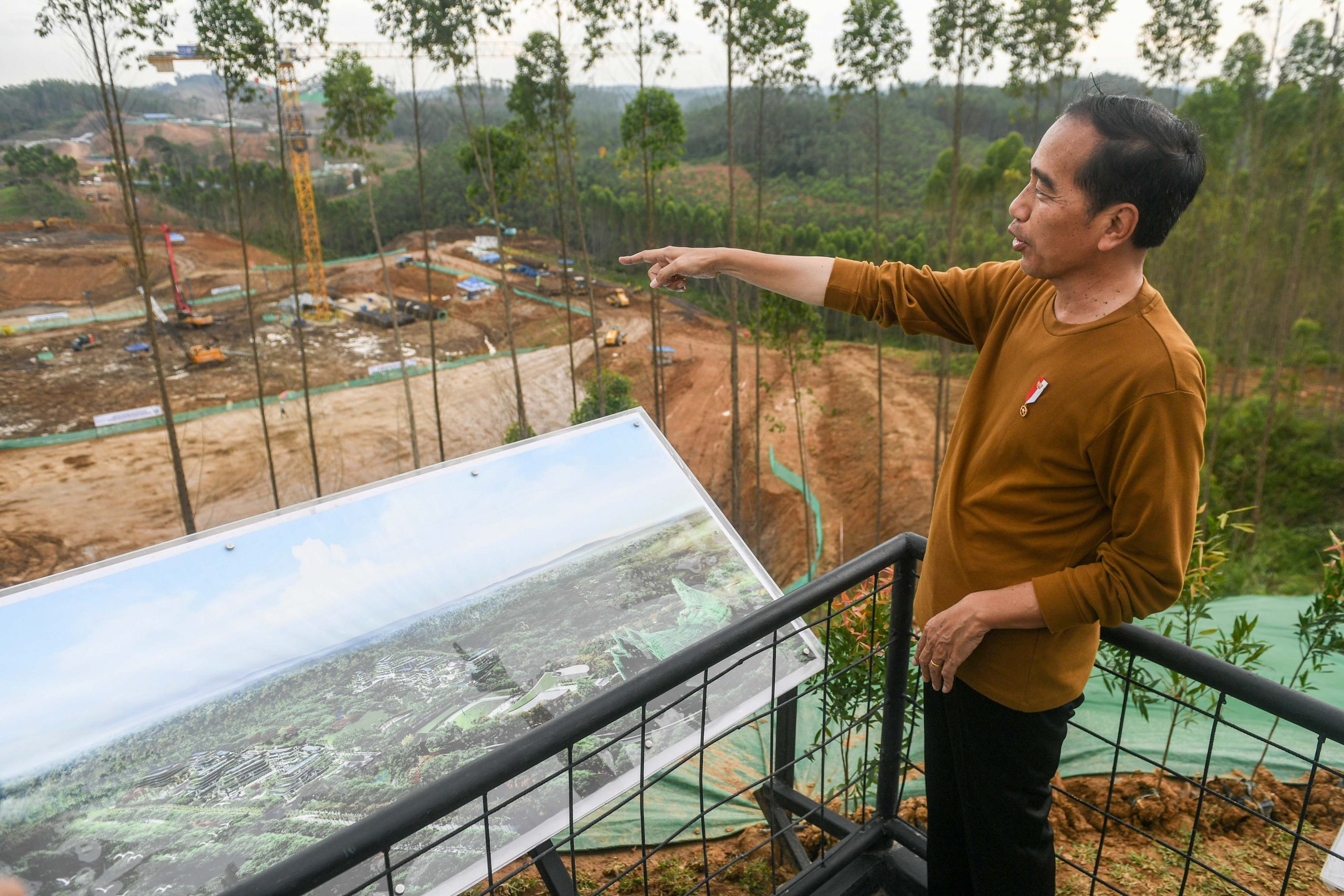 Jokowi Groundbreaking Hotel Kedua Dan Proyek IKN