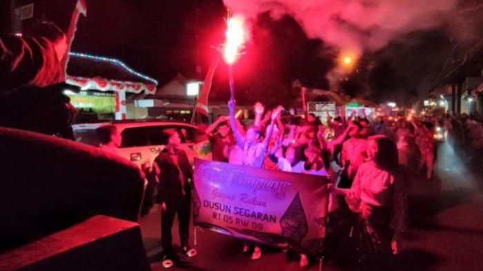 Dusun Seda Segaran Gelar Bersih Desa Dengan Arak Tumpeng